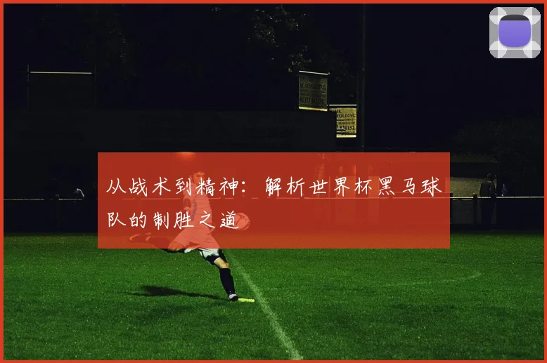 从战术到精神:解析世界杯黑马球队的制胜之道